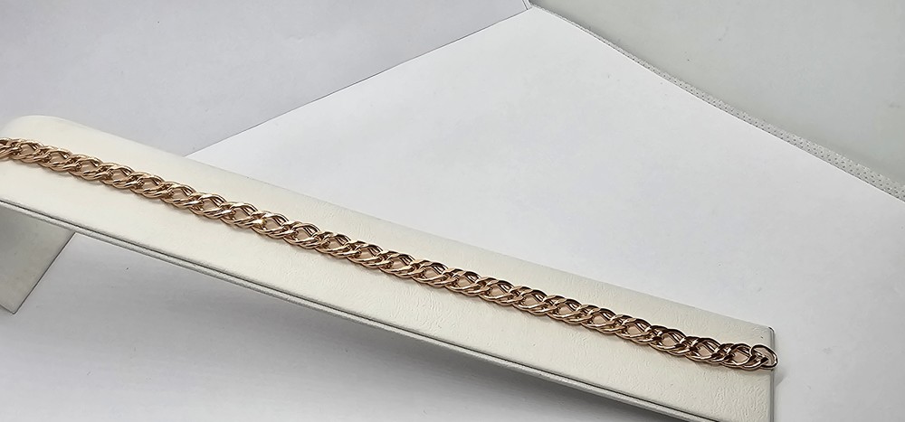 НБ 12-076ПГ БРАСЛЕТ ПУСТОТЕЛЫЙ (Au 585)