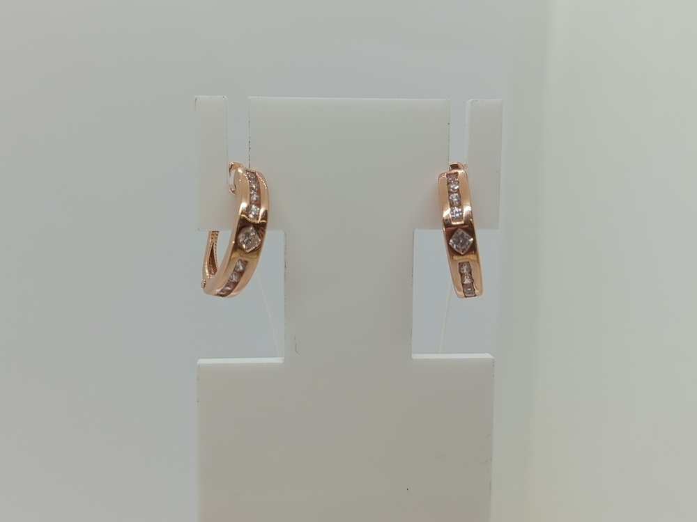 СЕРЬГИ С КАМНЯМИ (Au 585)