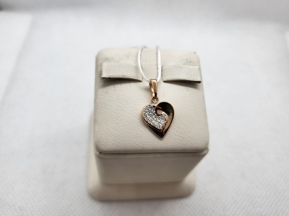 ПОДКМИ585 ПОДВЕСКА С КАМНЯМИ (Au 585)