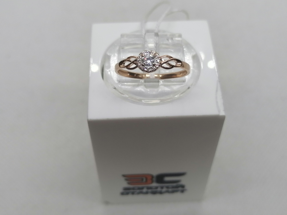 КОЛКМИ585 КОЛЬЦО С КАМНЯМИ (Au 585)