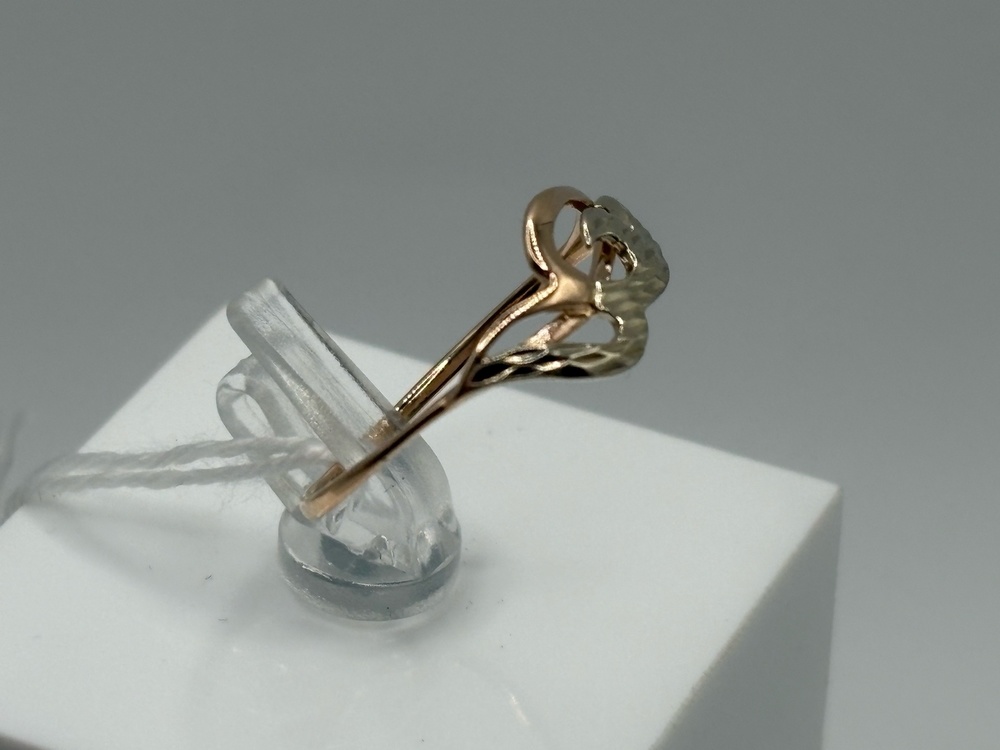 КОЛБКМ585 КОЛЬЦО БЕЗ КАМНЯ (Au 585)