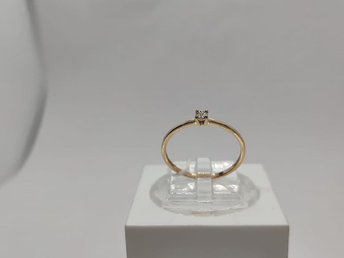 КОЛКМ585 КОЛЬЦО С КАМНЕМ (Au 585)