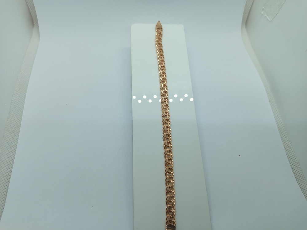 670009023 БРАСЛЕТ ПУСТОТЕЛЫЙ Бисмарк (Au 585)