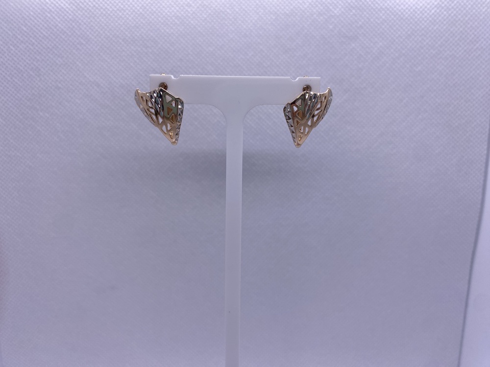 СЕРЬГИ БЕЗ КАМНЯ (Au 585)