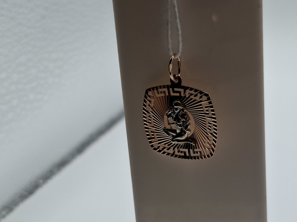 ПОДВЕСКА ЗНАК ЗОДИАКА ДЕВА Au 585