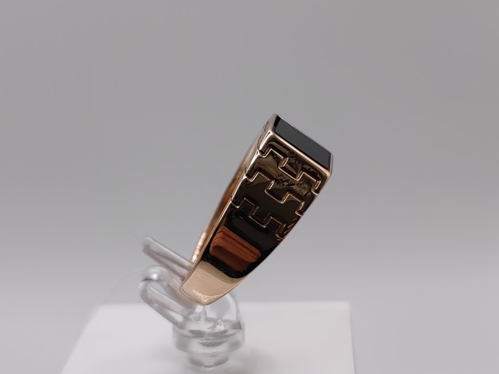 08-540163 КОЛЬЦО ПЕЧАТКА с камнем (Au 585)