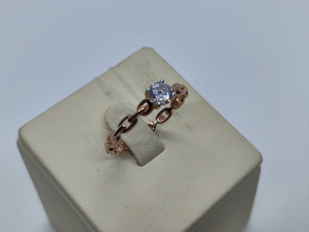 КОЛЬЦО С КАМНЕМ (Au 585)