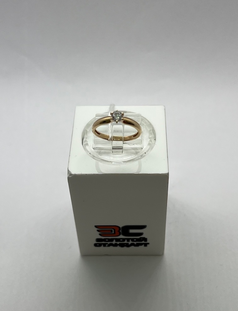 КОЛЬЦО С КАМНЕМ (Au 585)