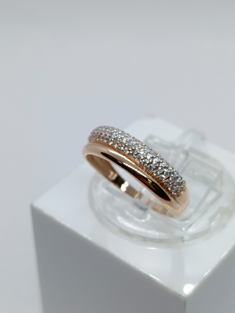КОЛКМИ585 КОЛЬЦО С КАМНЯМИ (Au 585)