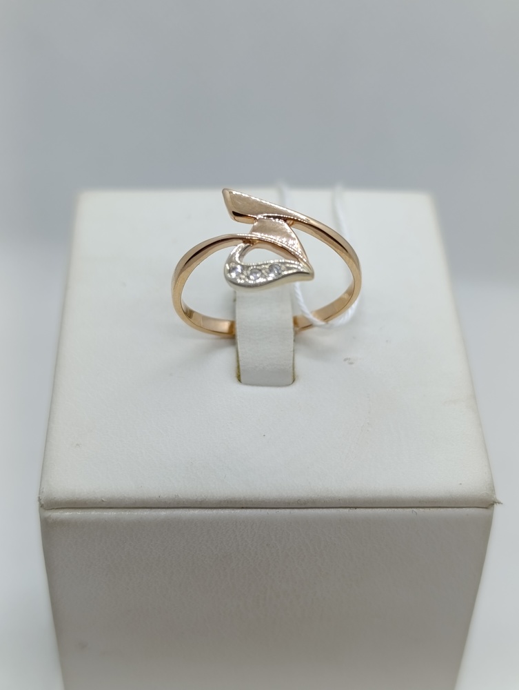 КОЛКМИ585 КОЛЬЦО С КАМНЯМИ (Au 585)