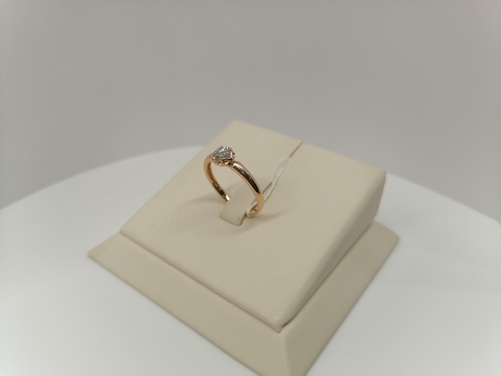 КОЛЬЦО БРИЛЛИАНТ Au 585