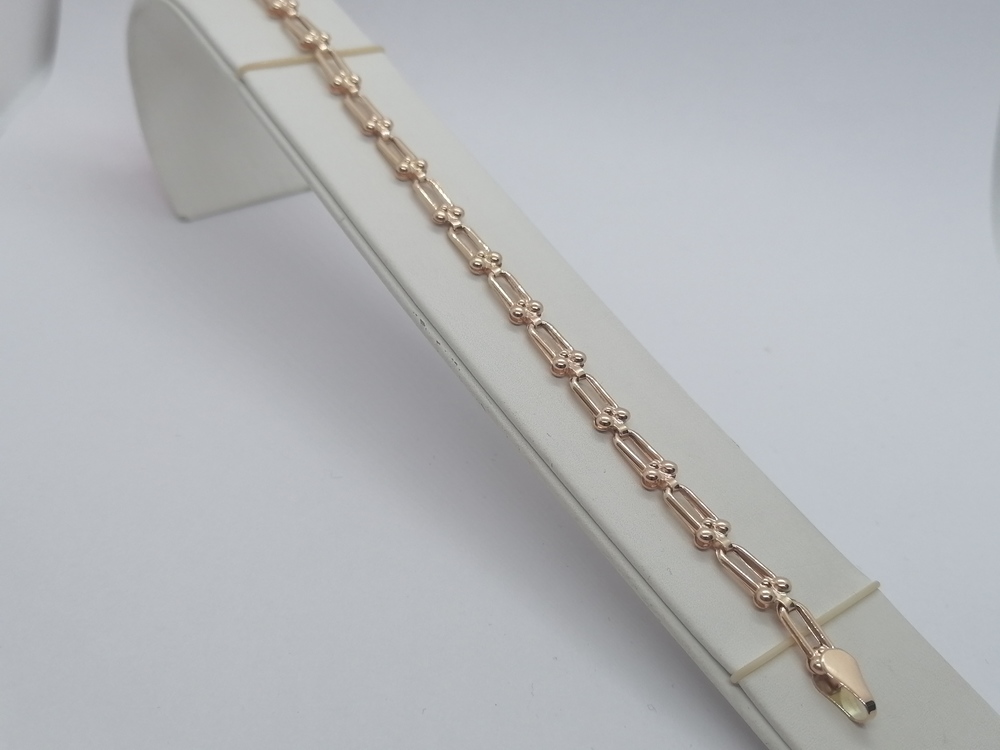 БРАСЛЕТ ФАНТАЗИЯ без камня (Au 585)