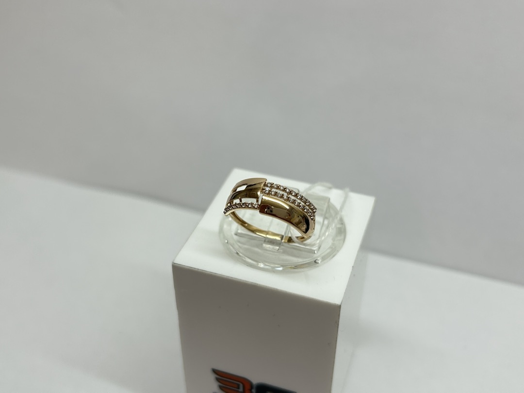 КОЛКМИ585 КОЛЬЦО С КАМНЯМИ (Au 585)