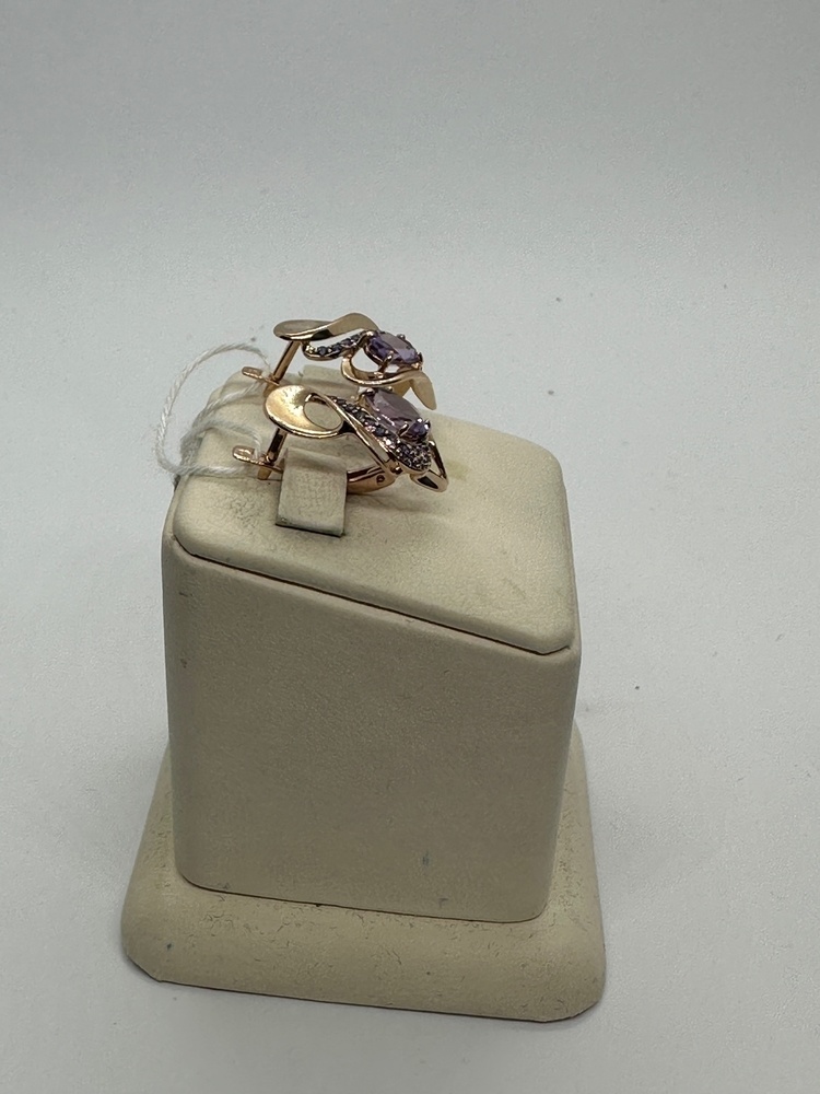 СКМИ585 СЕРЬГИ С КАМНЯМИ (Au 585) СКМИ585 СЕРЬГИ С КАМНЯМИ (Au 585)
