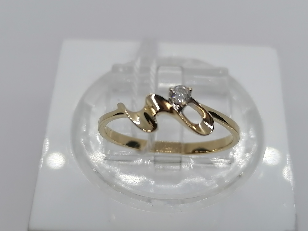 КОЛЬЦО БРИЛЛИАНТ Au 585