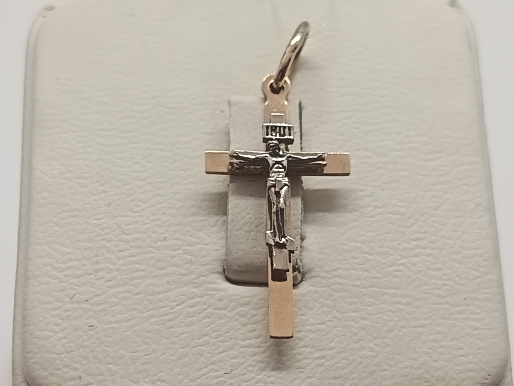 ПОДВЕСКА КРЕСТ (Au 585)