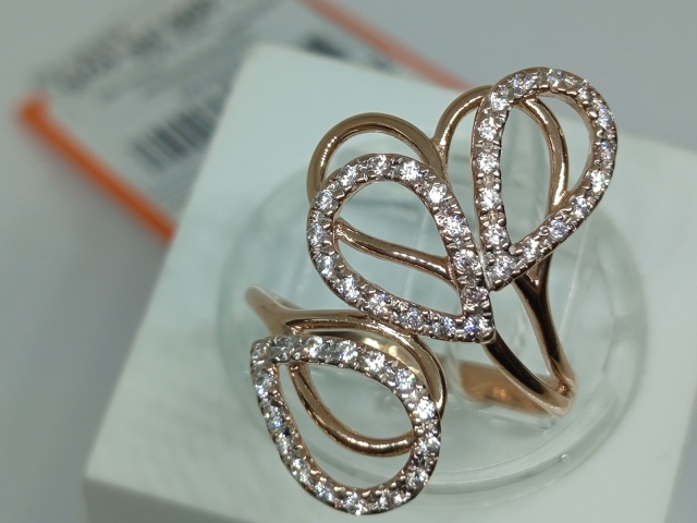 КОЛКМИ585 КОЛЬЦО С КАМНЯМИ (Au 585) КОЛКМИ585 КОЛЬЦО С КАМНЯМИ (Au 585)