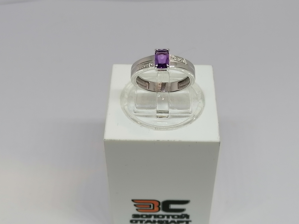 КОЛЬЦО БРИЛЛИАНТ (Ag 925)