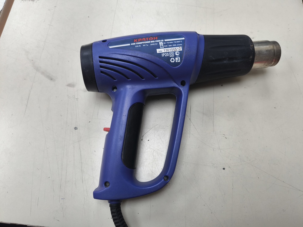 Строительный фен Кратон HAG-2000 ED