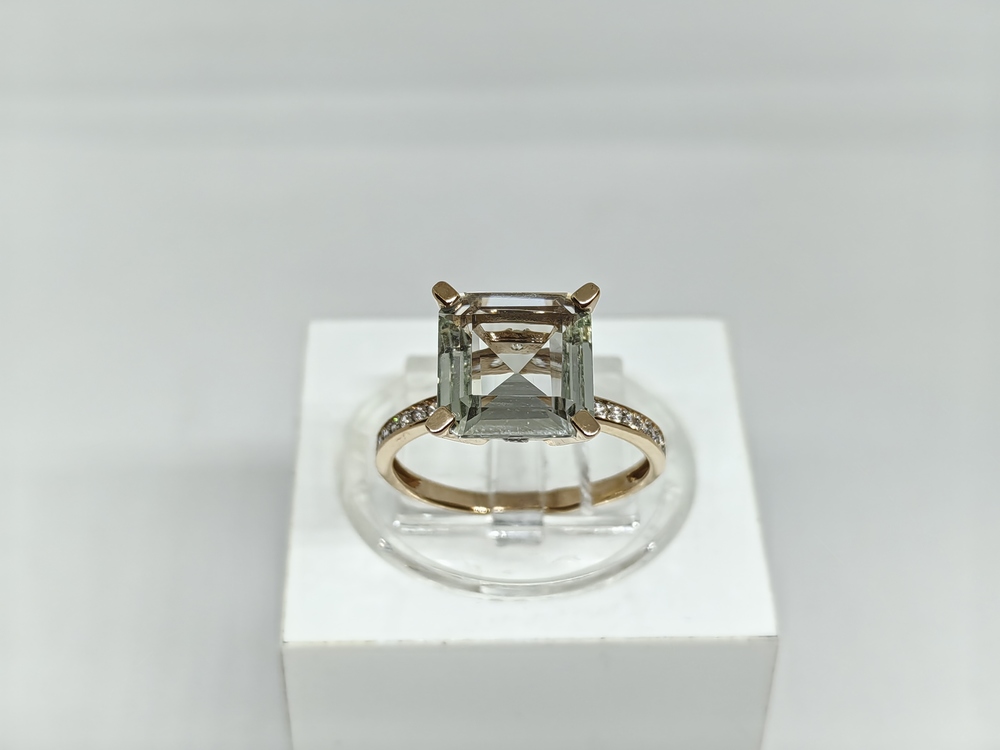 КОЛКМИ585 КОЛЬЦО С КАМНЯМИ (Au 585)