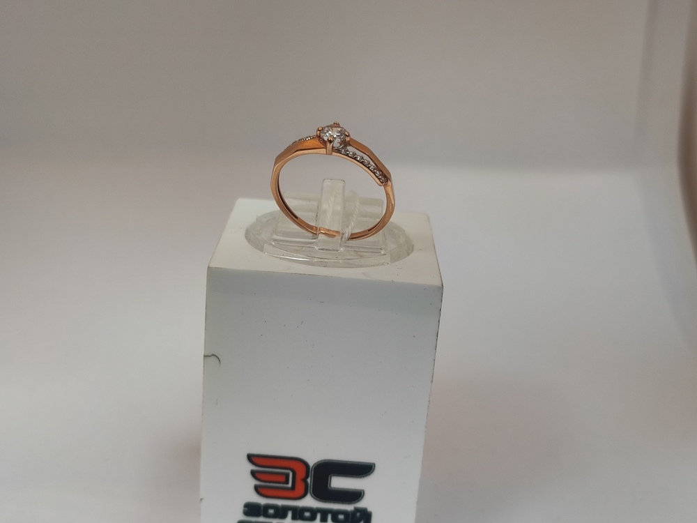 КОЛКМИ585 КОЛЬЦО С КАМНЯМИ (Au 585)