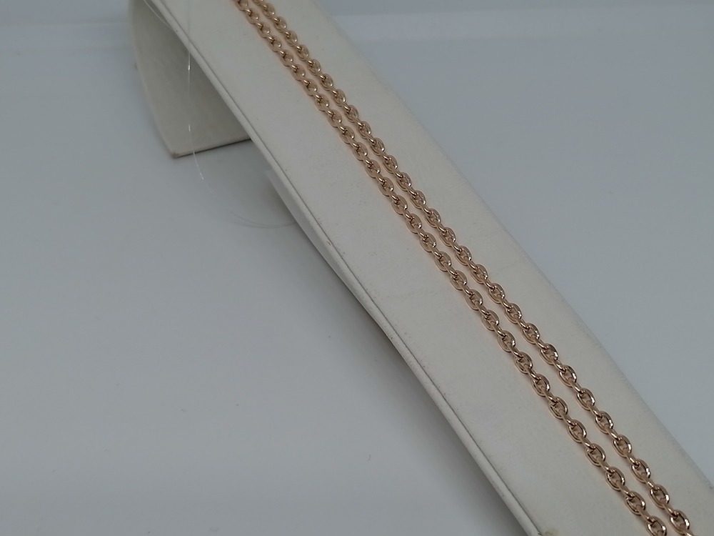 8080208П-50 ЦЕПЬ ПУСТОТЕЛАЯ Якорное (Au 585)