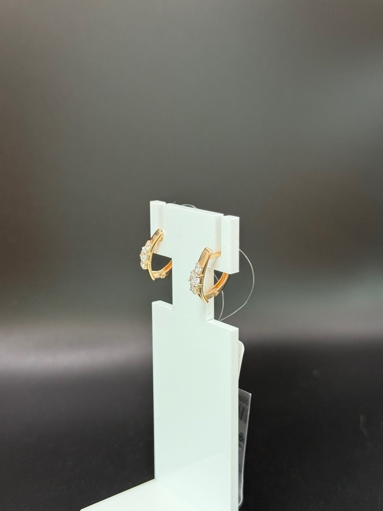 СЕРЬГИ С КАМНЯМИ (Au 585)