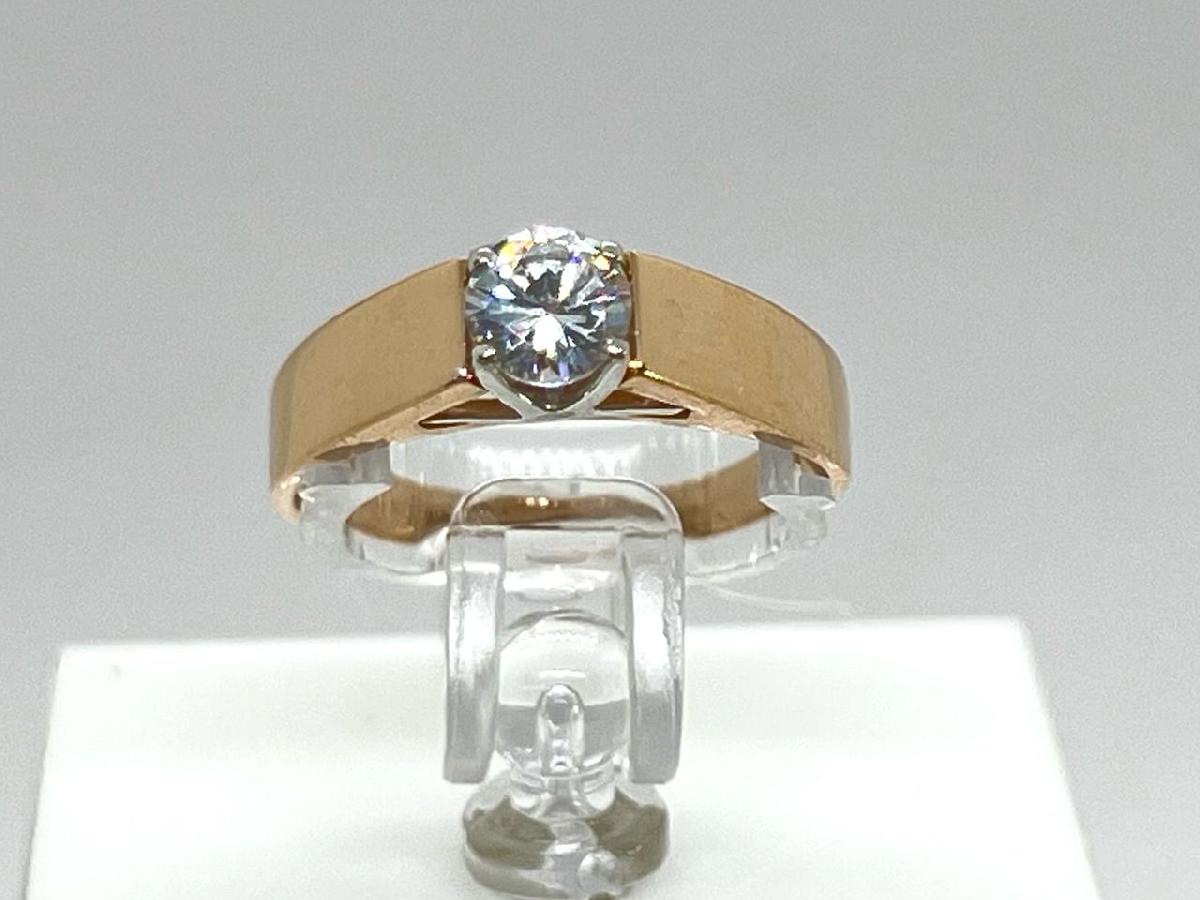 КОЛЬЦО С КАМНЕМ (Au 585)