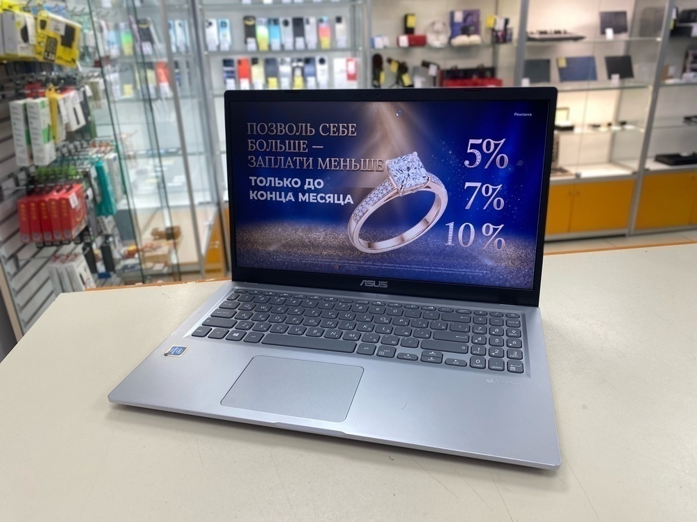 Ноутбук ASUS; Pentium 6805, Intel UHD Graphics, 4 Гб, 128 Гб, Нет