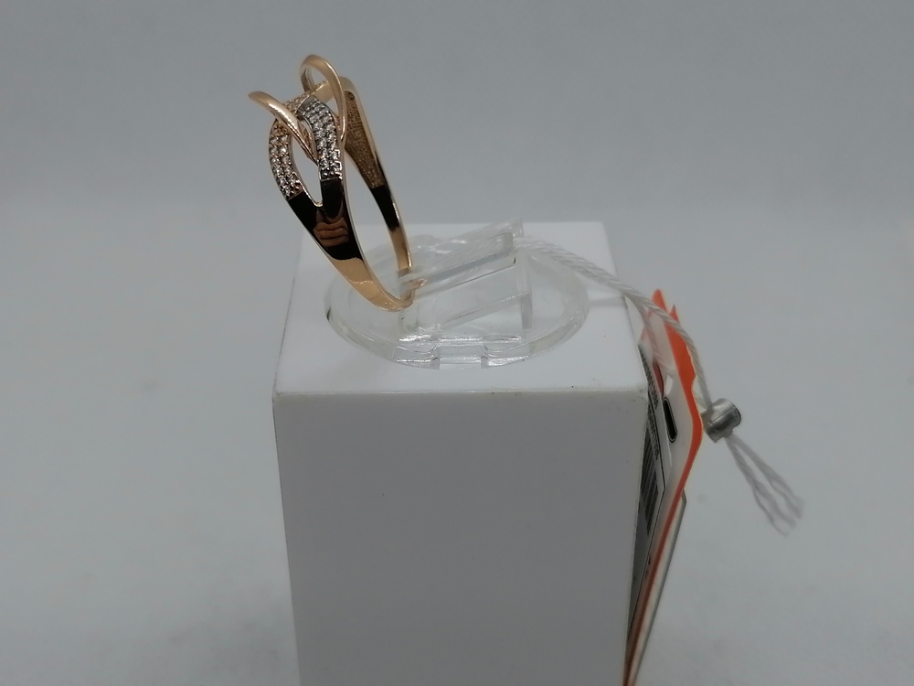 КОЛКМИ585 КОЛЬЦО С КАМНЯМИ (Au 585)