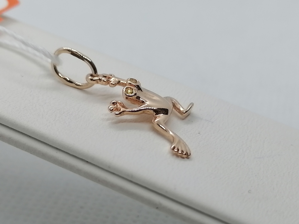 ПОДВЕСКА С КАМНЯМИ (Au 585)