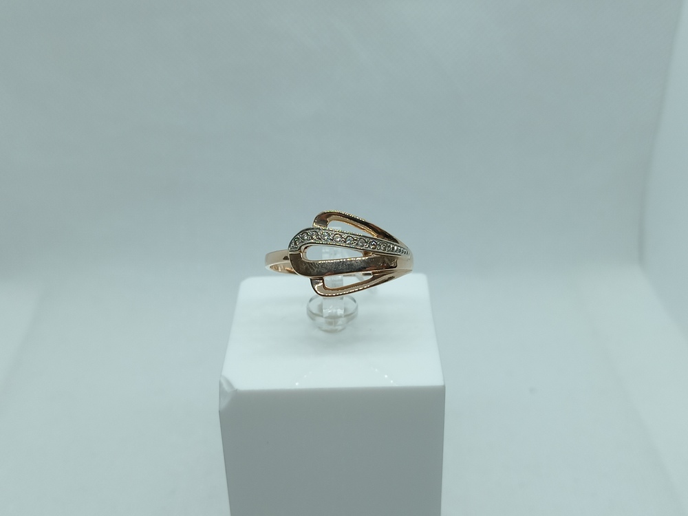 КОЛКМИ585 КОЛЬЦО С КАМНЯМИ (Au 585)