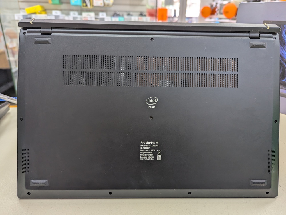 Ноутбук DIGMA Pro Sprint M DN15P5-ADXW02; Core i5-1135G7, Intel iris XE Graphics, 16 Гб, 512 GB, Нет
