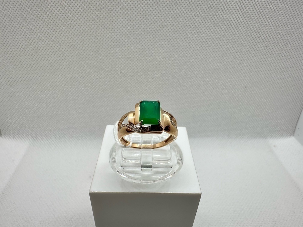 КОЛКМИ585 КОЛЬЦО С КАМНЯМИ (Au 585)