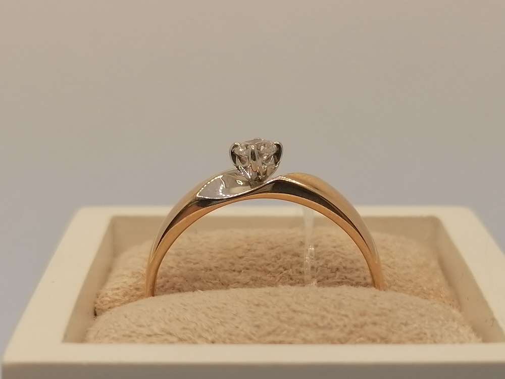 КОЛЬЦО С КАМНЕМ (Au 585)