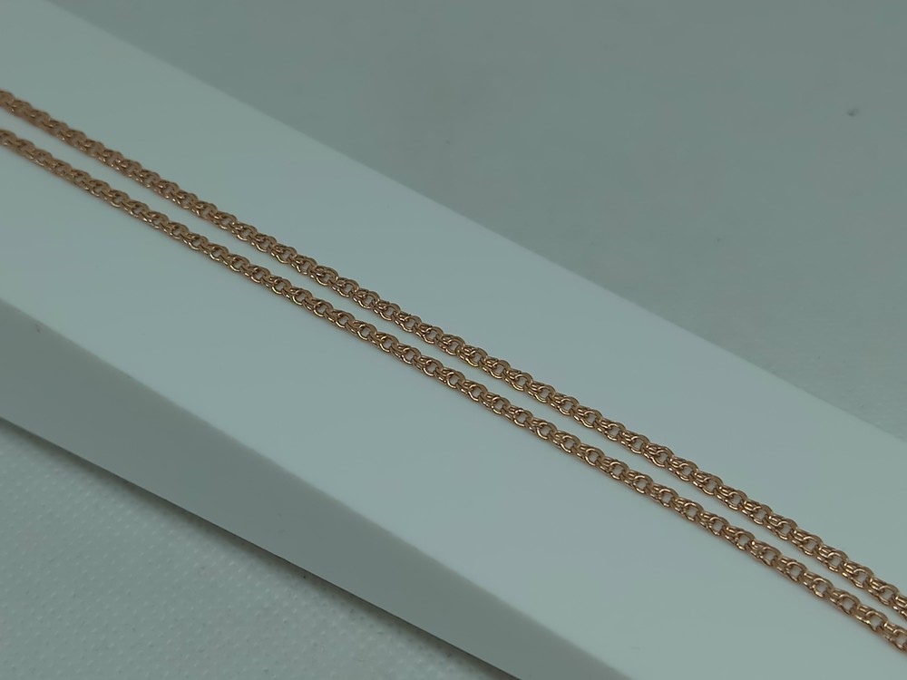 ЦЕПЬ ПУСТОТЕЛАЯ Бисмарк (Au 585)