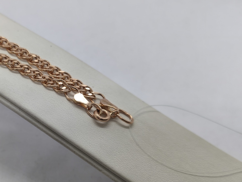 ЦЕПЬ ПУСТОТЕЛАЯ Лав (Au 585)