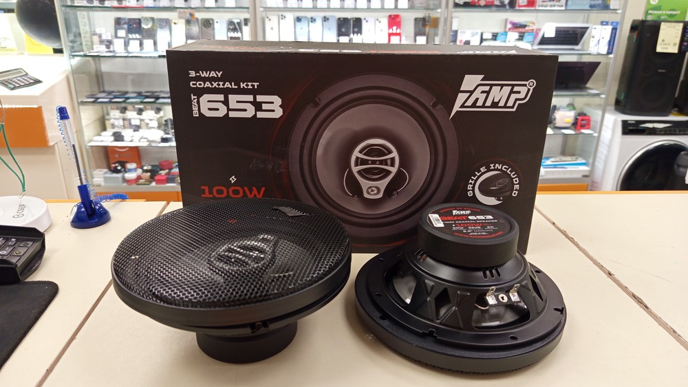 Автоакустика передняя AMP Beat 653
