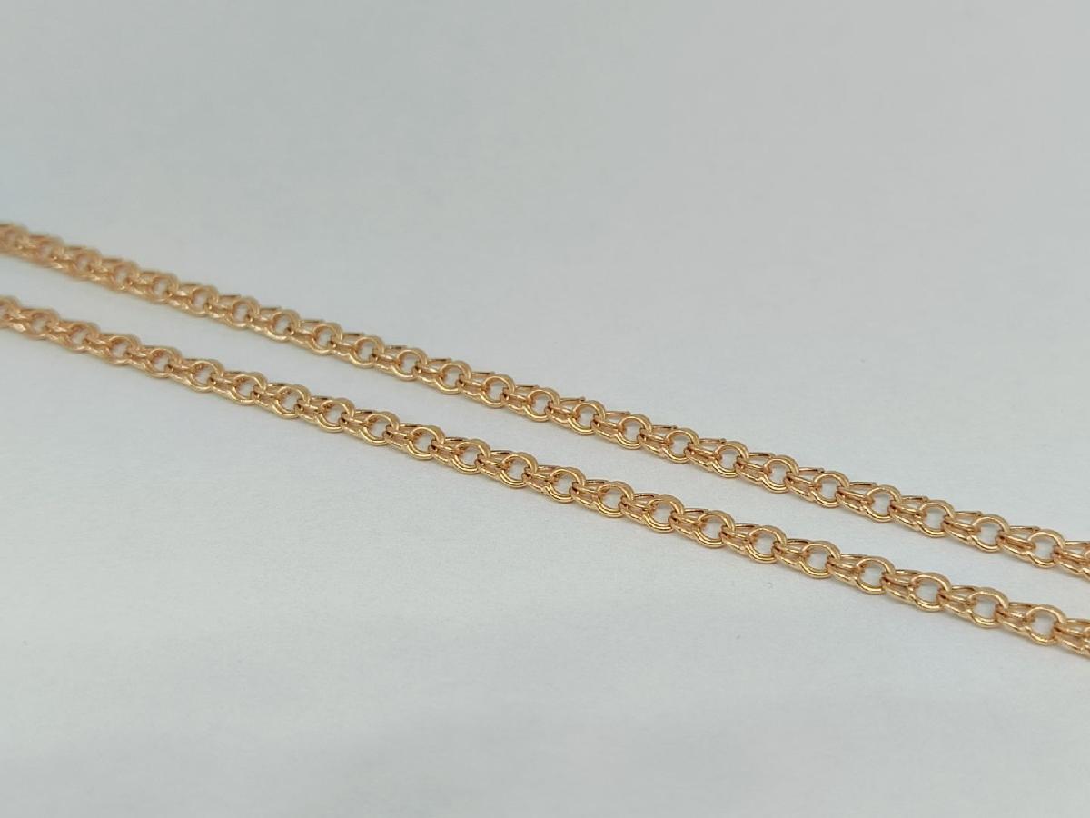 ЦЕПЬ ПУСТОТЕЛАЯ Бисмарк (Au 585)