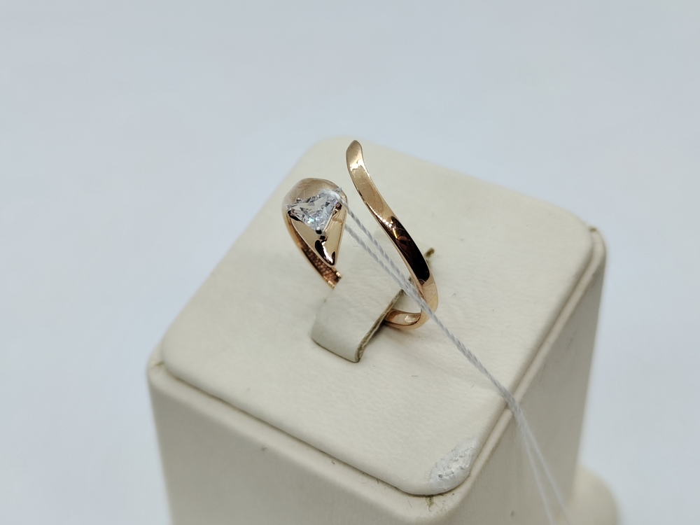 КОЛЬЦО С КАМНЕМ (Au 585)