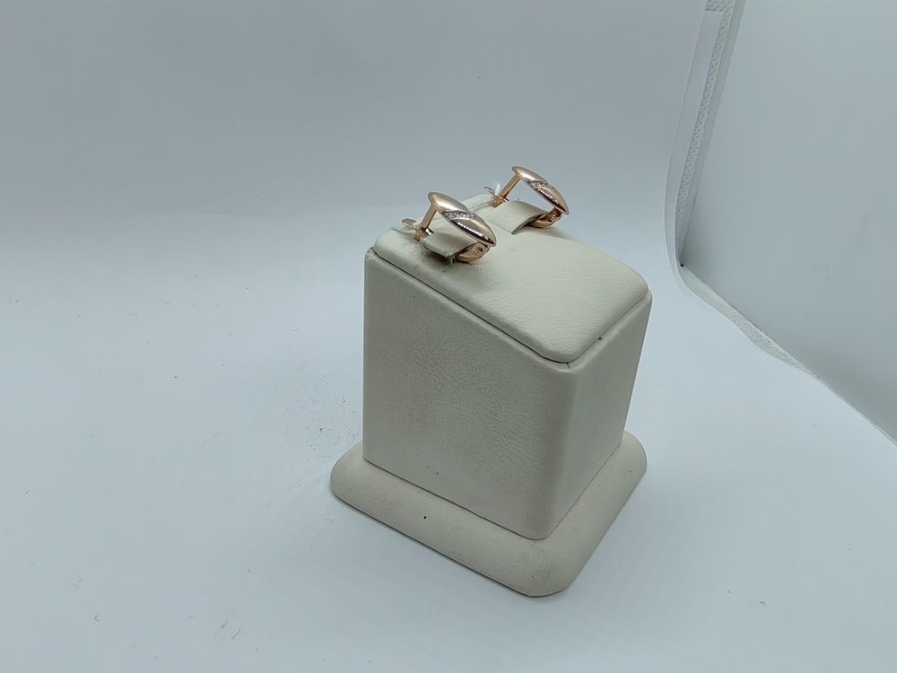 СКМИ585 СЕРЬГИ С КАМНЯМИ (Au 585)