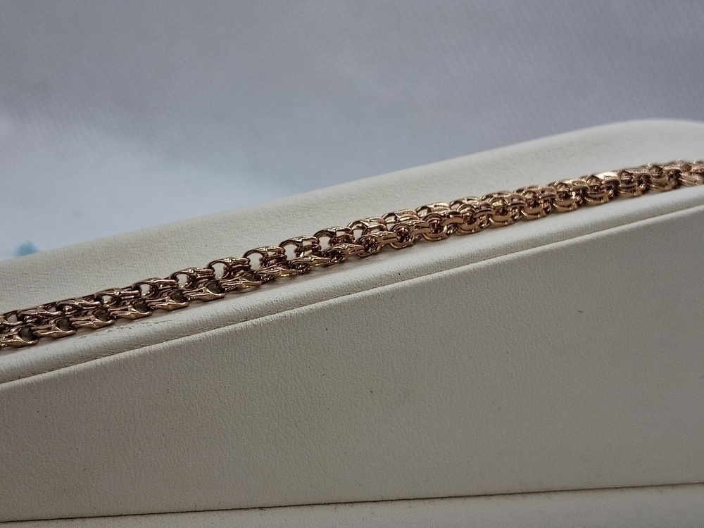 ЦЕПЬ ПОЛНОВЕСНАЯ Бисмарк (Au 585)