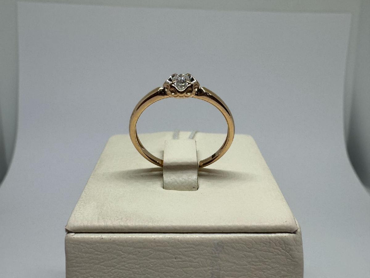 КОЛЬЦО БРИЛЛИАНТ Au 585