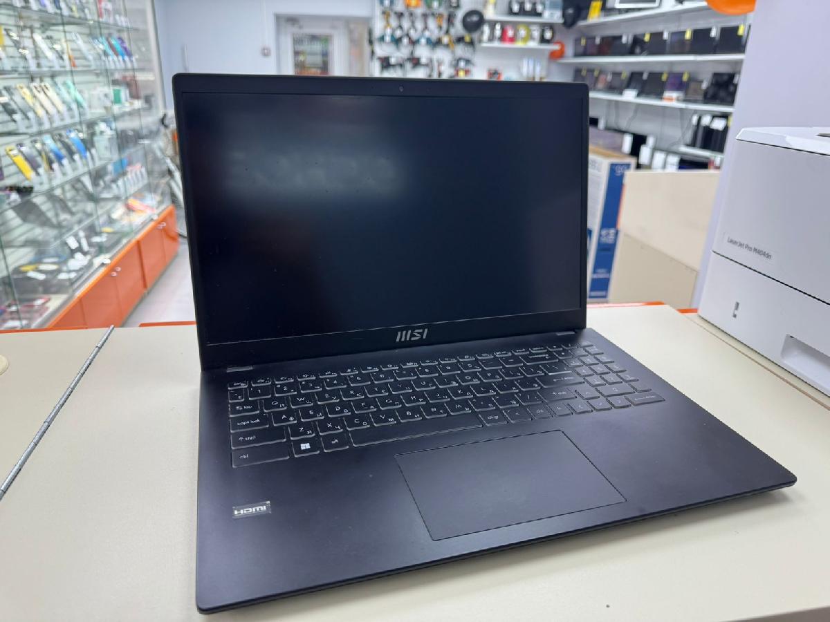 Ноутбук MSI Modern 15; Core i3-1215U, Intel UHD Graphics, 8 Гб, 256 Гб, Нет