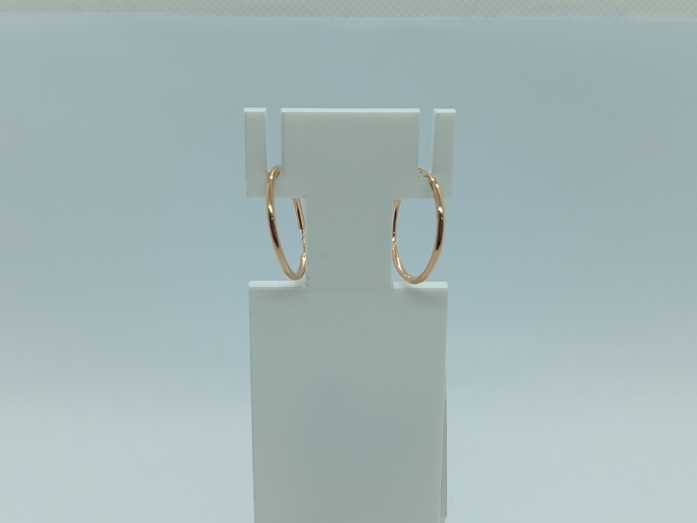 СЕРЬГИ КОНГО без камня (Au 585)