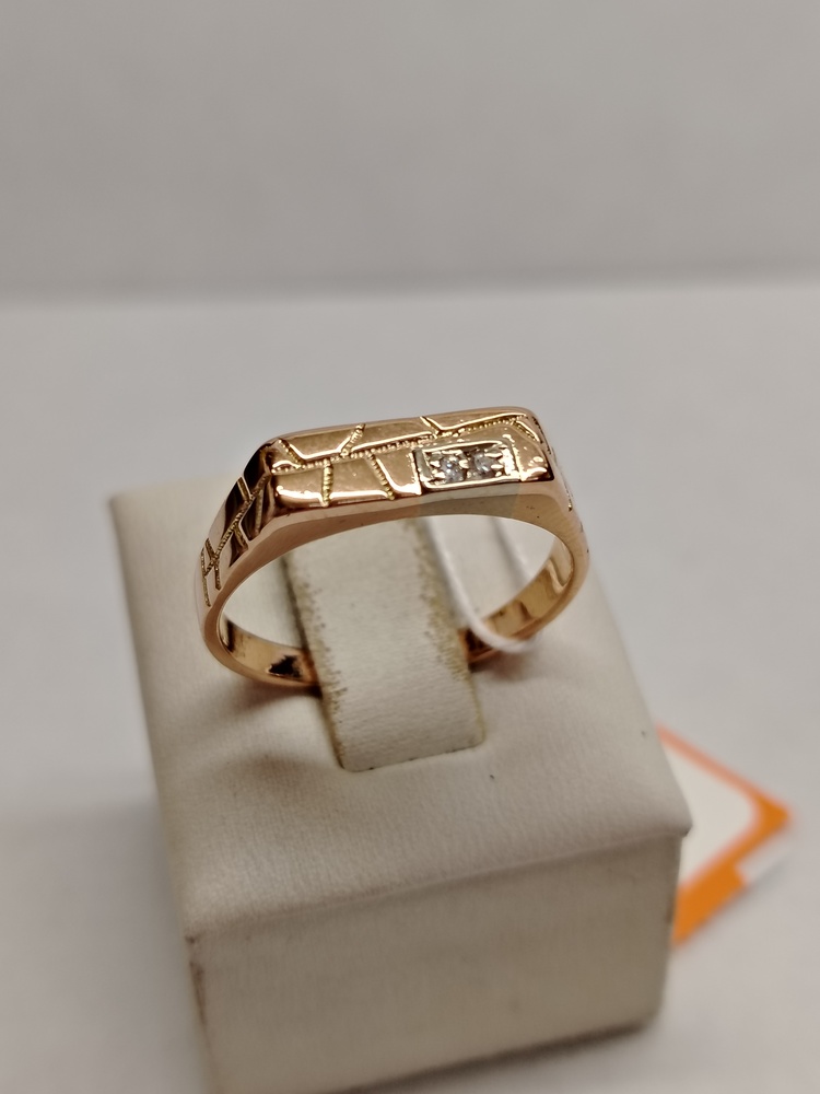 ПЕЧКМИ585 ПЕЧАТКА С КАМНЯМИ (Au 585)