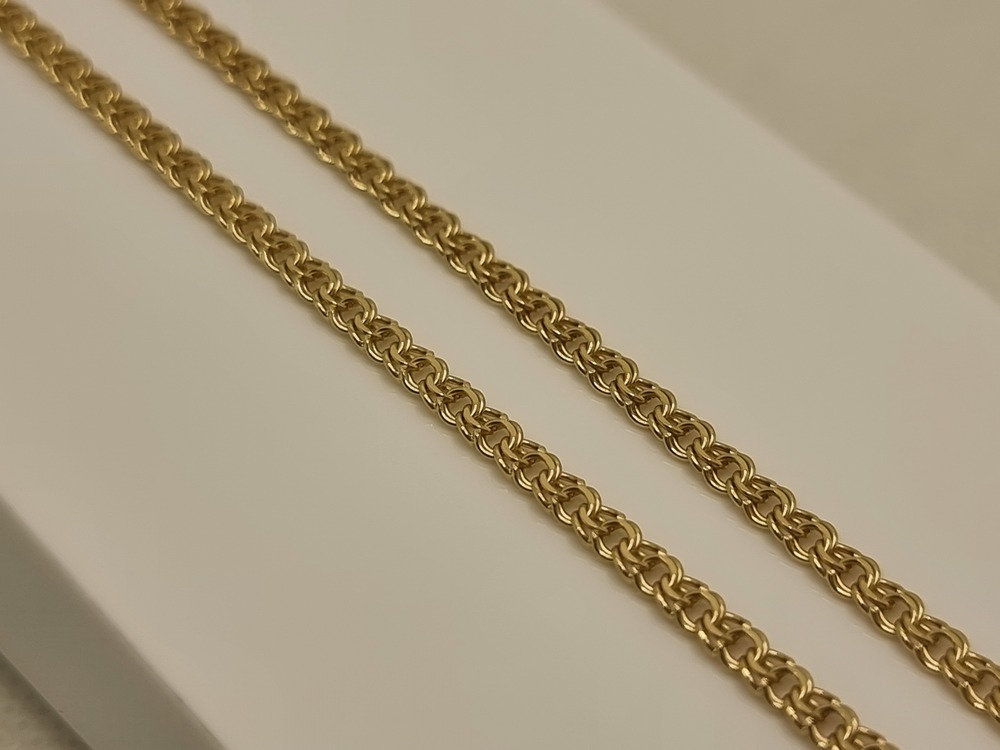 8040200L-50 ЦЕПЬ ПОЛНОВЕСНАЯ Бисмарк (Au 585)