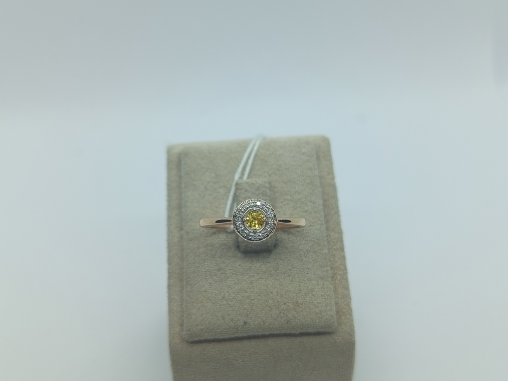 КОЛЬЦО БРИЛЛИАНТ Au 585