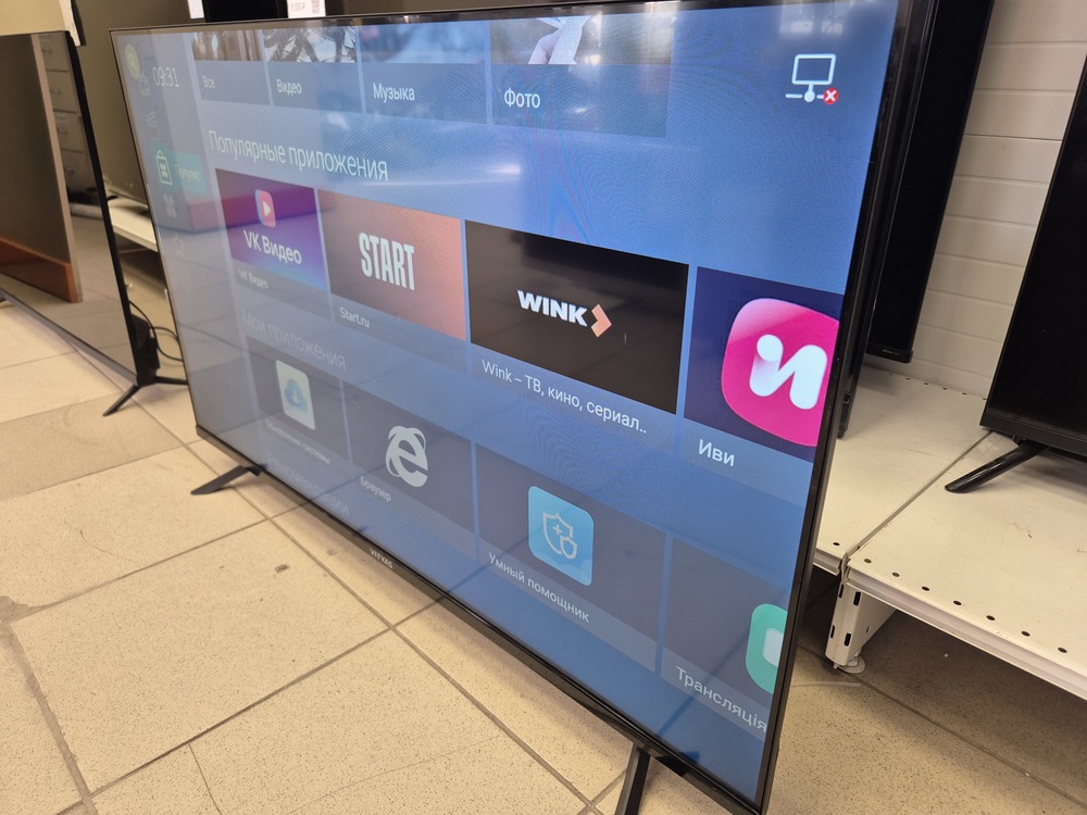 LED Телевизор Витязь 43LF1218