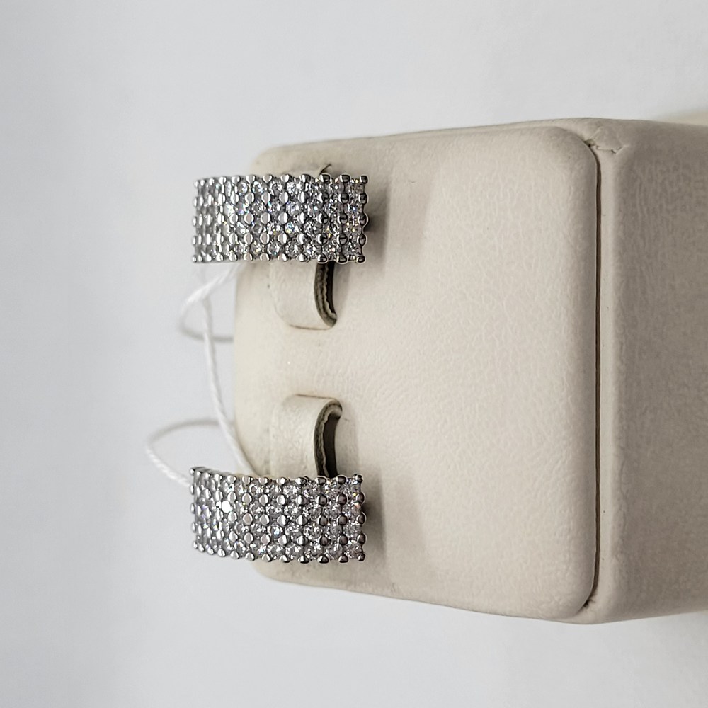 СКМИ585 СЕРЬГИ С КАМНЯМИ (Au 585)